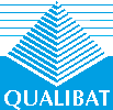 Logo bleu de la certification Qualibat